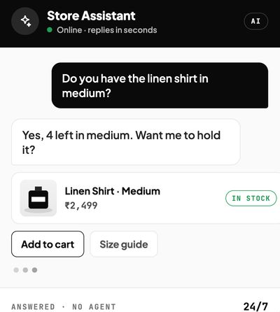 Conversational AI for E-commerce: What It Actually Does for Shopify Stores